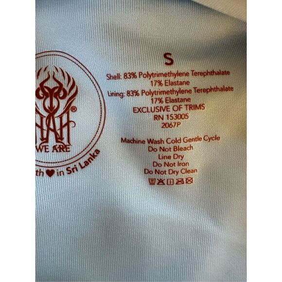 We are Hah Floral Wrap One Piece Swimsuit Size S - Picture 7 of 8